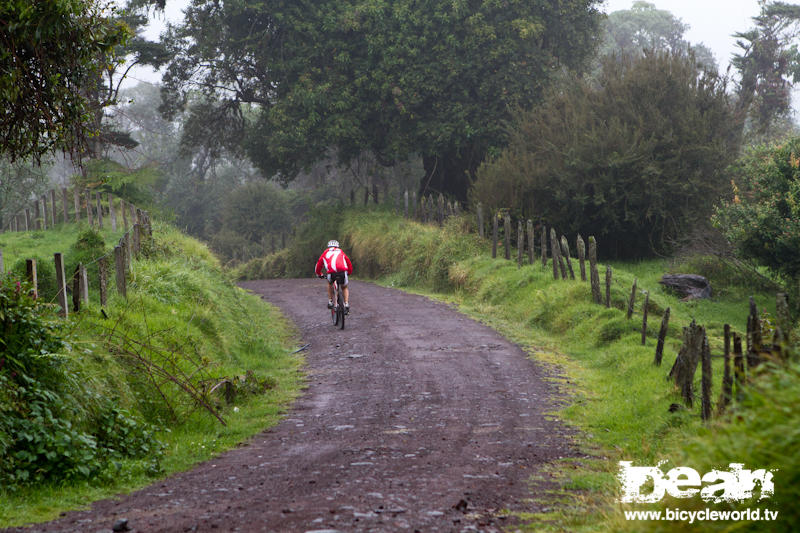 Adriana Rojas at la ruta day three, stage three 2011