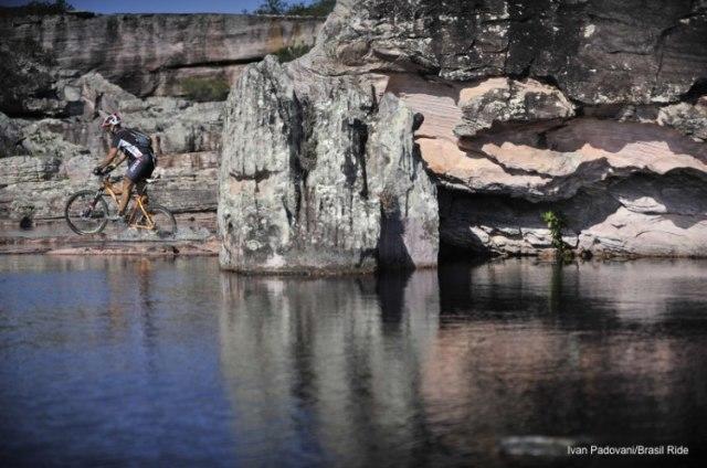 more epic waterness in brasil on a mountain bike