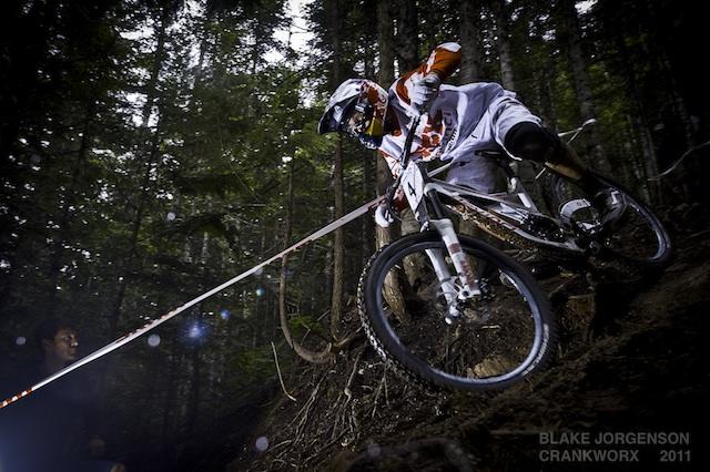 steve smith winning at Crankworx - Canadian Open DH