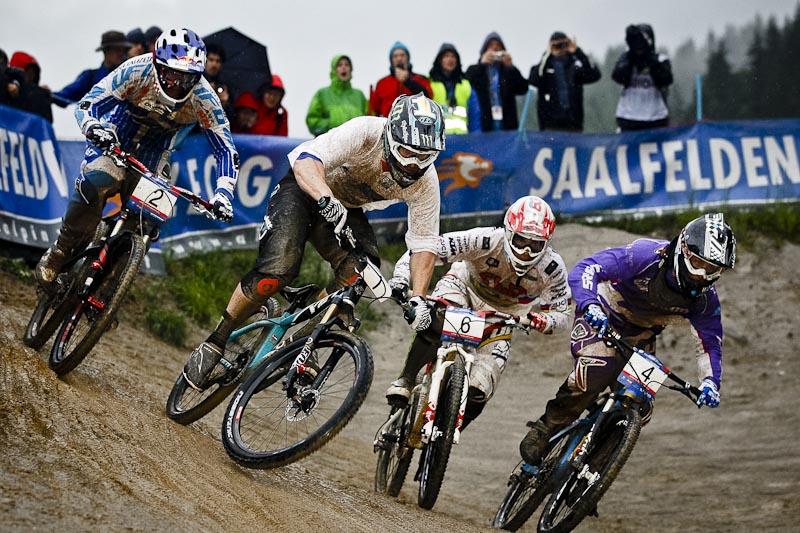 Mens final 4x at Leogang