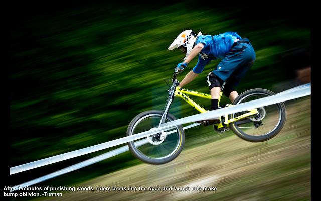 forrest Riesco at world cup mtb - photo by brendan Turman