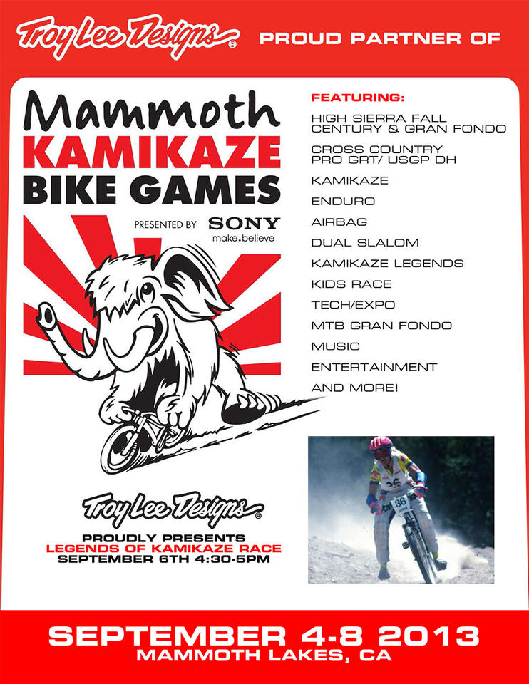 kamikaze games at mammoth mountain