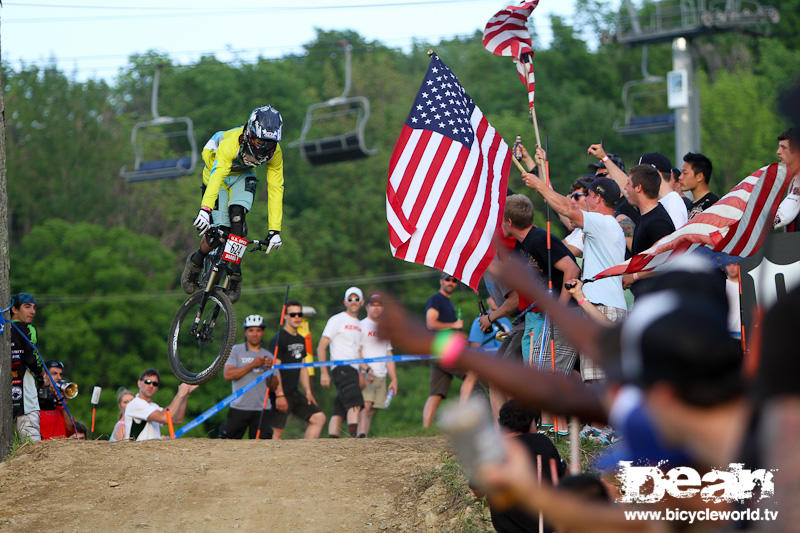 Mitch Ropelato styles his second run at the US OPEN