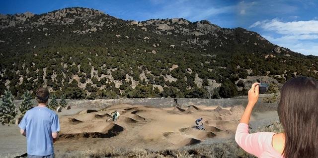 pump track in BV Colorado