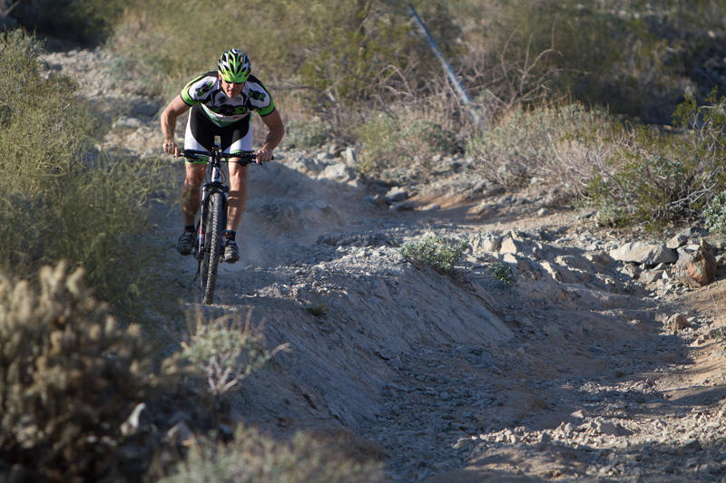 scott spark 40 being tested on South Mountain