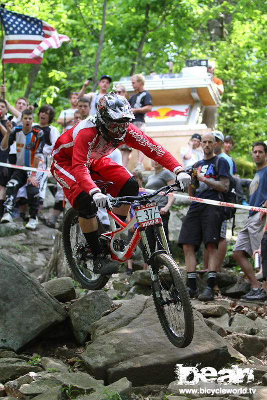 curtis keene at the us open downhill