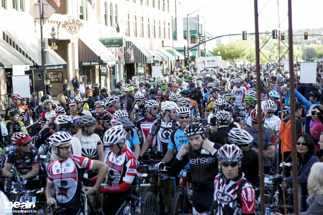 the starting line of the whiskey 50