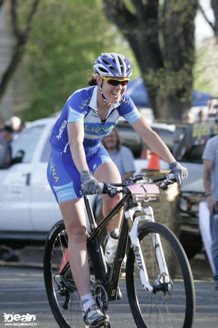 Georgia Gould - winning smile